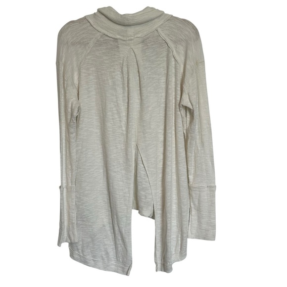 We The Free Tunic Top Cowl Neck Long Sleeve Ivory White Size S. - Picture 2 of 8